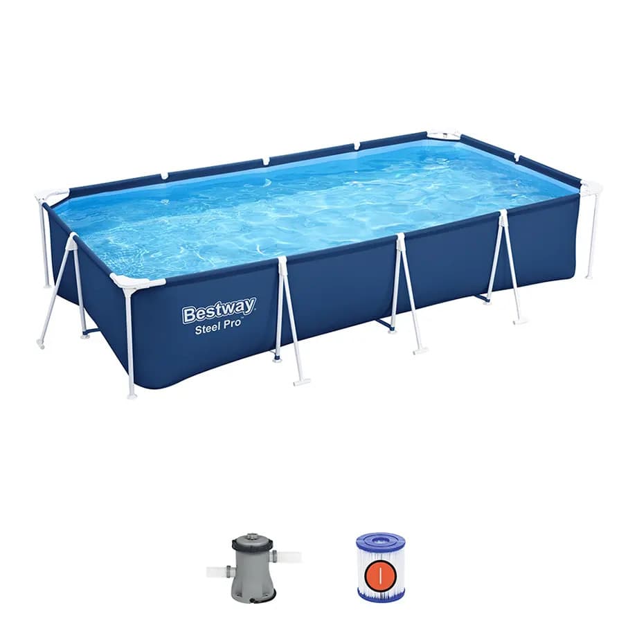 Piscine 4.00m × 2.11m × 81cm - Piscine Express