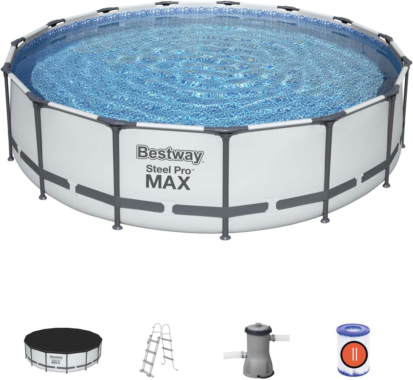 Piscine ronde 4.57m × 1.07m - Piscine Express